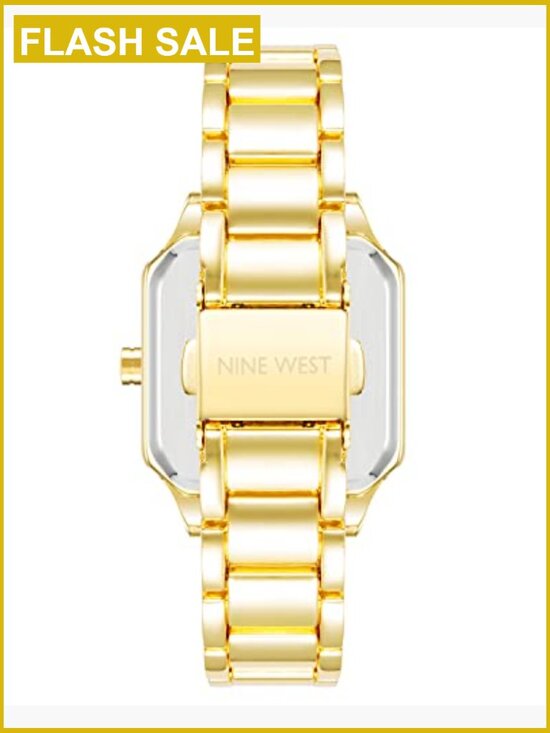Women\'s Gold-Tone Bracelet Watch with Chronograph